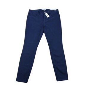 NWT LOFT Leggings Navy Blue Skinny Stretch Pants Women's Size 27